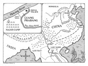 Journey to Lan Xang: Map