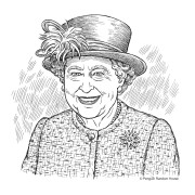 Queen Elizabeth II Portrait