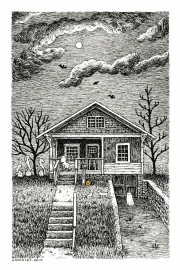 4x6-A-Haunted-house-Laurie-A.-Conley