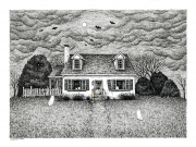 6x8-B-Haunted-house-Laurie-A.-Conley