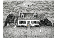6x8-B-Haunted-house-Laurie-A.-Conley